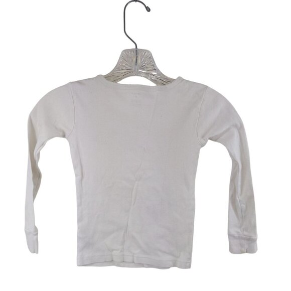 Carters & DKNY Girls Long-Sleeve Shirts Size 6 Cotton Blend Graphic Tops Set Of - Picture 6 of 11